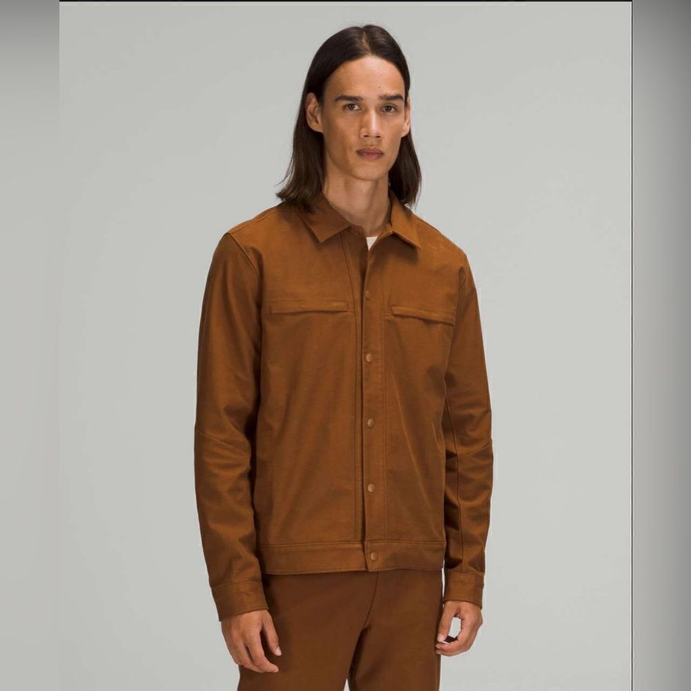 Lululemon City Excursion Jacket Barn Utility jacket men’s Medium in copper brown